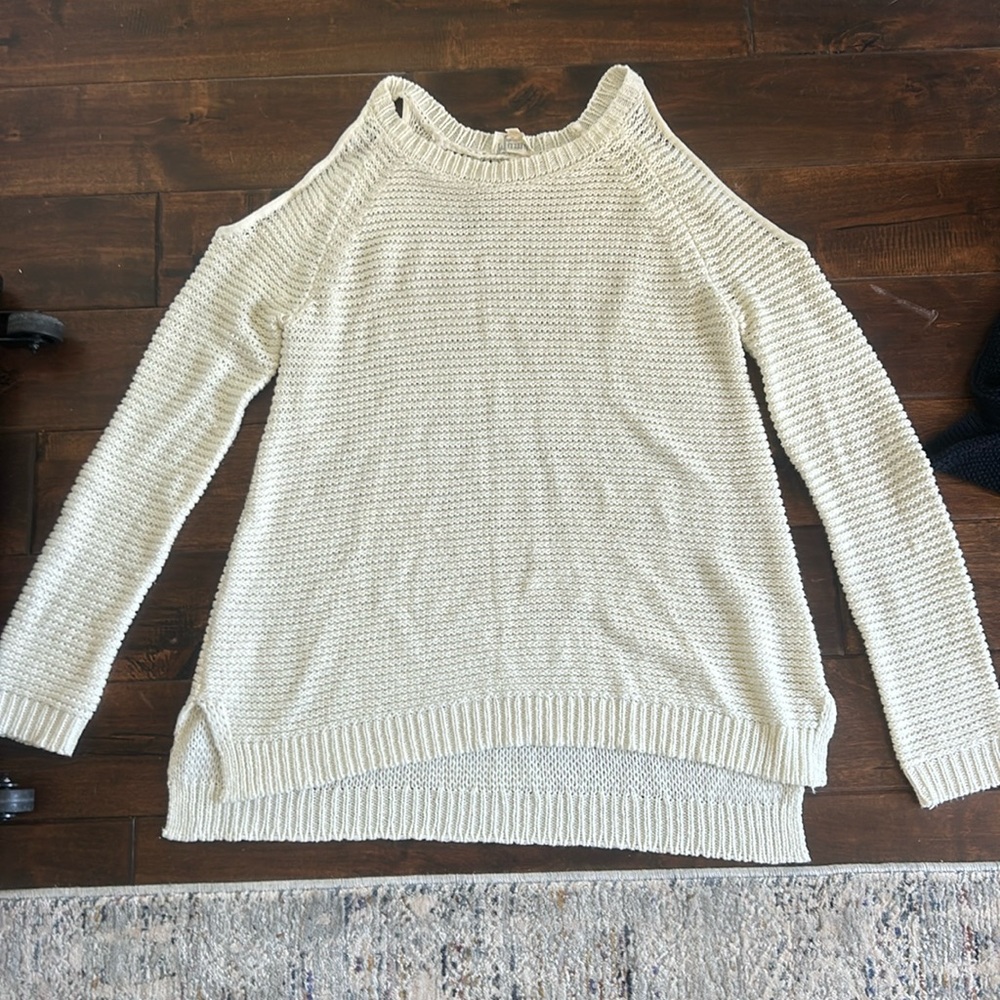 White sweater